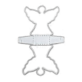 Miniatyrbillede 1 af 5: Engel Æske Metal Skærestencils DIY Scrapbog Album Papirkort Skabelon