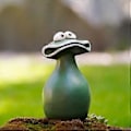 Pikkukuva 4 / 5: Sammakko Puutarhapatsas Hartsi Sammakko Figuriini Ulkokäyttöön Piha Puutarha Nurmikko Koristeet Puutarhakoriste Lahja L L