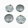Pikkukuva 1 / 4: Sopii Audi 60mm:n pyörän napakanteen A6 C5:n pyörän logo, 4-osainen