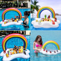 Miniatyrbillede 5 af 5: Oppustelige Underlag, Pool Flydekopholder, Oppustelig Strandpool