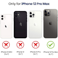 Pikkukuva 2 / 4: Yhteensopiva iPhone 12 Pro Max -kotelon kanssa, jossa on liukukamerasuojus ja