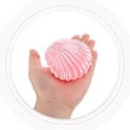 Miniatyrbilde 4 av 4: Miniatyr Sjøskjell Pyntetallerken Plast Skjell Smykkeskrin Inngang Nøkkelbrett Skrivebord Clam Godteholder Sjøskjell Festfavoritt Beholdere For Hjem Bryllup