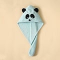 Miniatyrbillede 4 af 4: 1 stk. Blå børnehårhåndklæde i mikrofiber til børn og kvinder