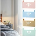 Miniatyrbillede 5 af 5: Hjem Kreativ WiFi Router Vægskab Væghængt Dekoration Med