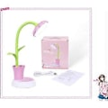 Miniatyrbilde 3 av 5: Barnelampe, Kreativ Oppladbar Skrivebordslampe LED Øyebeskyttelse Berøringssensor Bordlampe Dimbar Nattbordslampe med Penneholder (Rosa)