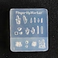 Miniatyrbillede 3 af 5: Multifunktionel Neglekunst Skabelon Krystalsten Silikone Manicure Form Prægning Udskæring Skabeloner til Negleentusiaster