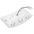 Miniatyrbillede 2 af 5: Indendørs Simpel RGB LED Væglampe til Soveværelse Gang 6W AC 85-265V Hvid