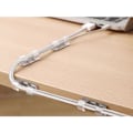 Miniatyrbilde 5 av 5: 20 stk/sett Kabelvikling Klips Lader Lim Klemme Skrivebord Ledning Ledning