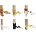 Miniatyrbilde 2 av 5: 24PCS Stolsokker med søte kattepoter Design 6 mønstre Møbler