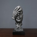 Miniatyrbillede 1 af 3: 1 stk. Statue, Moderne Harpiks Skulptur Dekorativ Kunst Statue Kreativ