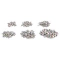 Miniatyrbild 2 av 5: Nagelkonst Strass AB Klara Kristall Strass Kit för DIY Dekoration Sömnad Tyg Kläder Nagelkonst