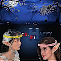 Miniatyrbilde 2 av 3: Anime utkledningskostyme tilbehør for halloween jul()