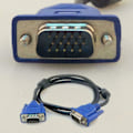 Pikkukuva 4 / 5: VGA-VGA-kaapeli 1,5 m, 15-pin 1080P Full HD SVGA/VGA uros-uros