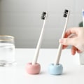 Miniatyrbild 1 av 5: 2-pack Mini Keramik Handgjord Par Tandborsthållare Stativ