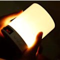 Miniatyrbillede 2 af 4: Senglampe med Bluetooth-højttaler Digitalt vækkeur med Touc