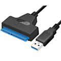 Miniatyrbilde 2 av 3: USB til SATA Adapterkabel for 2,5\" SSD/HDD-stasjoner, Ekstern SATA