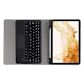 Miniatyrbild 3 av 5: Tangentbord + Fodral För Samsung Galaxy Tab S8 11 tum SM-X700 Guld Blue