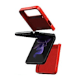 Pikkukuva 4 / 4: Silikoninen Integroitu Rengaskotelo Samsung Galaxy Z Flip4:lle ArmyGreen