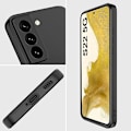 Miniatyrbillede 4 af 5: Sort, Kamerabeskyttelsesetui til Samsung Galaxy S22, Samsung S