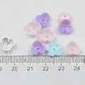 Pikkukuva 2 / 5: 100 Kukka Hiustenkoriste Askartelutarvike Vaatekoriste 11mm, 10mm