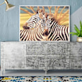Miniatyrbild 3 av 5: Fyrkantig Diamantmålning Komplett Zebra 5D Fyrkantig Diamantmålning