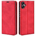 Miniatyrbillede 1 af 5: Til Samsung Galaxy A06 Etui Skin-Touch Læder Wallet Telefon Cover Style D