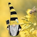 Miniatyrbild 5 av 5: Humlebi Gnome, Skandinavisk Tomte Nisse Dvärg Svenska Figurer Bi Heminredning (pojke) boy