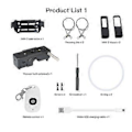 Miniatyrbilde 5 av 5: For Mavic Mini 1/2 Airdrop System Drone Lastslipp Levering Transport Kaster Enhet Søk Redning Levering Tilbehør