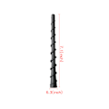 Miniatyrbillede 4 af 5: Universal kort bilantenne FM Dab bilantenne 7 tommer bilradio A