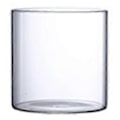 Miniatyrbild 1 av 3: Klar Glasvas Blomvas Minimalistisk Glasvas Cylinderformad Blomvas för Bröllop Vardagsrum Dekorativ Gåva 8x8cm