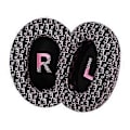 Miniatyrbild 1 av 5: Anpassade öronkuddar för Crusher3.0 hörlurar, Memory Foam öronkuddar för ljudisolering och bekväm lyssning black pink print