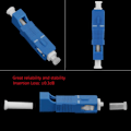 Miniatyrbillede 5 af 5: Fiberoptisk adapter, SC han til LC hun hybrid single mode fiber
