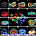 Miniatyrbild 5 av 5: 2 st LED-ljus Fidget Spinner - Kristallblå, Ljus Fidget Finger