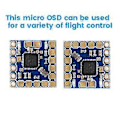 Pikkukuva 2 / 5: FPV Mini Micro-OSD Mini OSD SP Racing CC3D Naze32 F3 F4 lennonohjaimelle