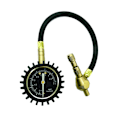 Miniatyrbild 3 av 3: 1 st svart silver däcktrycksmätare 4 bar 60 PSI däckpress