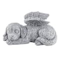 Miniatyrbilde 1 av 5: Kjæledyr Minnestatue Resin Sovende Kjæledyr Engel Hageskulptur for Kjæledyr Minnegravstein Ornament Engel Hund