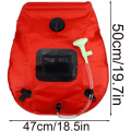 Miniatyrbillede 2 af 5: Sort Campingbruser, Solcelledrevet Campingbruserpose, Campingbruser Ba