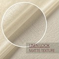 Miniatyrbillede 3 af 5: 2 stk. Beige Voile Gardiner 150x250 cm Semi-Sheer Øje i