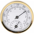 Miniatyrbild 1 av 4: Analog inomhus termometer hygrometer - fuktighet temperatur display