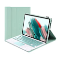 Pikkukuva 1 / 4: Näppäimistö + Kotelo Samsung Galaxy Tab A8 2021 Vaaleanvihreä Light green