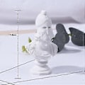Miniatyrbilde 2 av 5: 2.4 Tommer Klassisk Resin Gresk Hode Byste Statue Skulptur Figur Hjem Dekor Statue (Athena) Athena