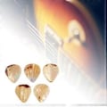 Miniatyrbild 2 av 5: 5 ST Professionella Plektrum för Basgitarr Mediator Abalone Snäckskal Akustisk Gitarr Plockade Tillbehör Gitarrplektrum Verktyg