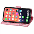 Miniatyrbillede 4 af 5: Butterfly Love Flower Læder Etui Til iPhone 13 mini Pink