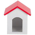 Miniatyrbilde 1 av 2: Miniatyr Husmøbler Valpehus Modell Tre Miniatyr Husmodell Tredekor