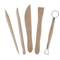 Pikkukuva 2 / 5: 1 pakkaus Keramiikkasavi Veistotyökalusetti (5 kpl) 5pcs