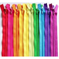 Miniatyrbild 2 av 5: Dragkedjor 50 st 8,85 tum*1 tum Blandade Nylon Spiral Dragkedjor Slumpmässiga