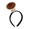 Miniatyrbild 1 av 5: Unikt Tecknat Hårband Mjukt Tyg Hårprydnad Huvudbonader Perfekt För Vardagsbruk Temafester Eller Festivaloutfits Mushroom headband