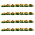 Miniatyrbillede 3 af 3: 4 stk. Simulationsblomsterklynge Miniature Blomster Græsklynge Miniature Statisk Landskabsmodel