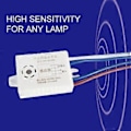Miniatyrbillede 5 af 5: MRSK50A Smart Switches Modul til Boligforbedring 220V Detektor Lyd Stemmesensor Intelligent