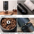Miniatyrbilde 3 av 5: Liten Burr Kaffekvern Elektrisk Kaffebladkvern Bærbar